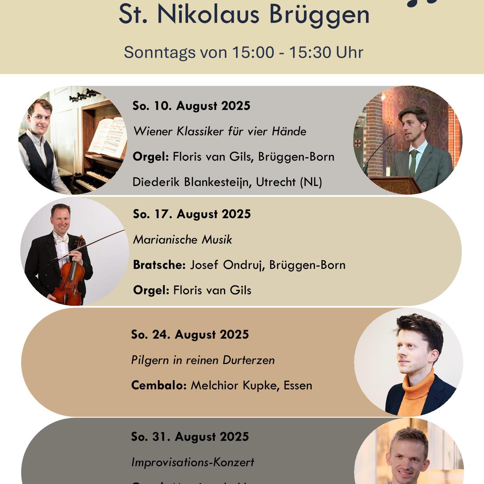 08 Plakat Konzertreihe Brüggen