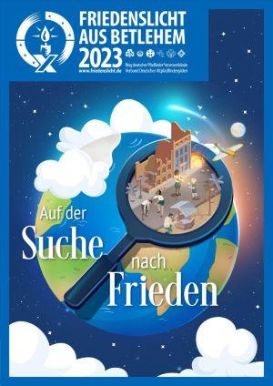 Friedenslicht 2023 (c) Ringe Deutscher Pfadfinderinnen- und Pfadfinderverbände