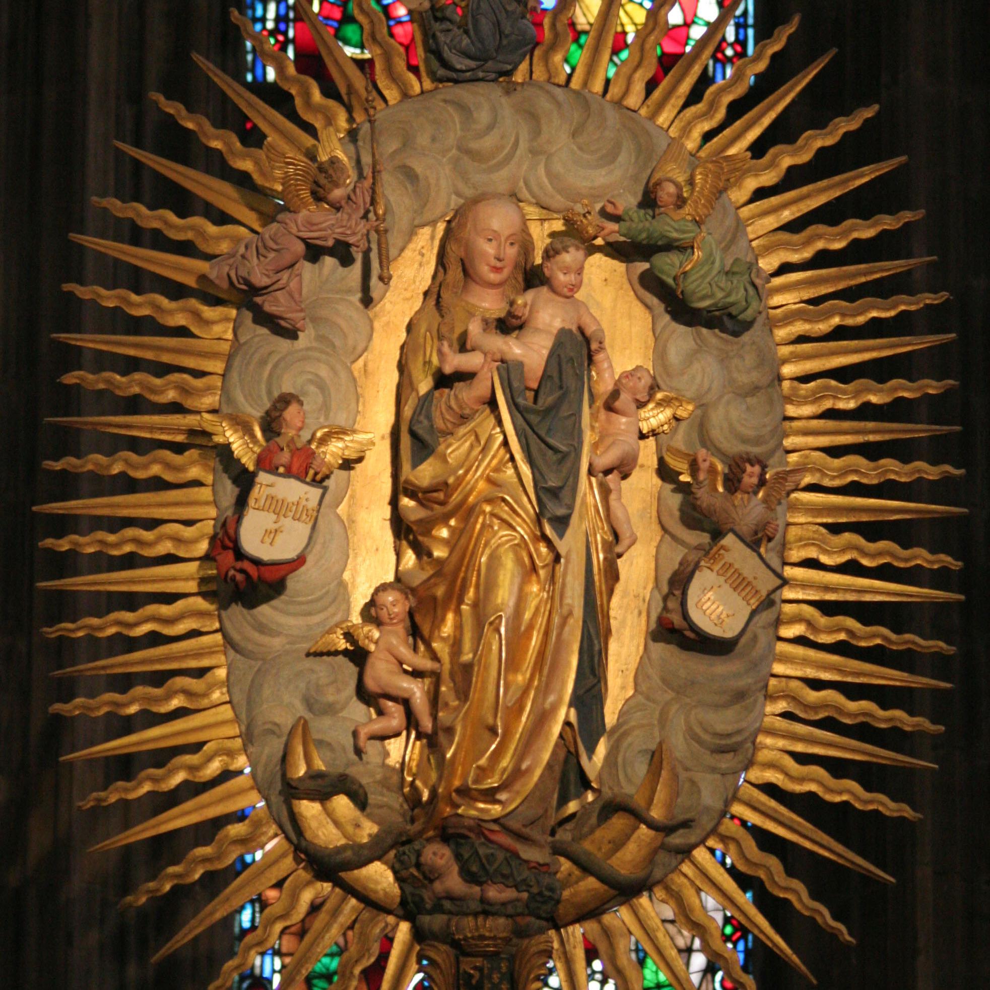 Strahlenkranzmadonna Aachener Dom