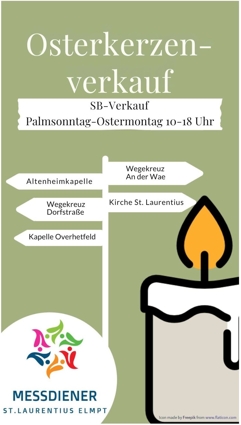 Kerzenverkauf Elmpt (c) KKG St. Maria Niederkrüchten