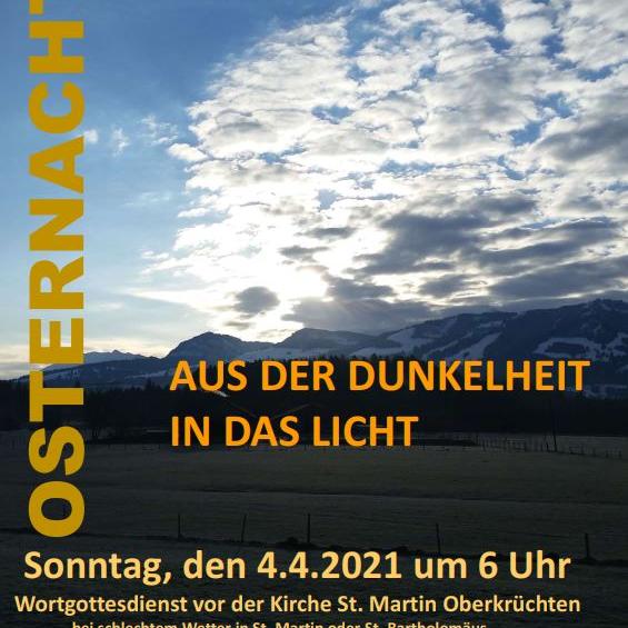 Osternacht - Aus der Dunkelheit in das Licht